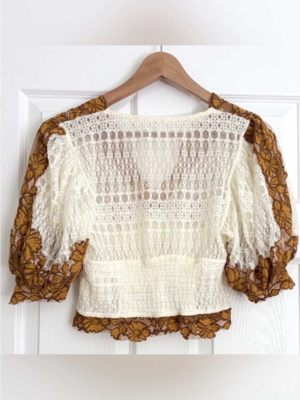 Free People Wildflowers Top Size XS - Picture 5 of 6